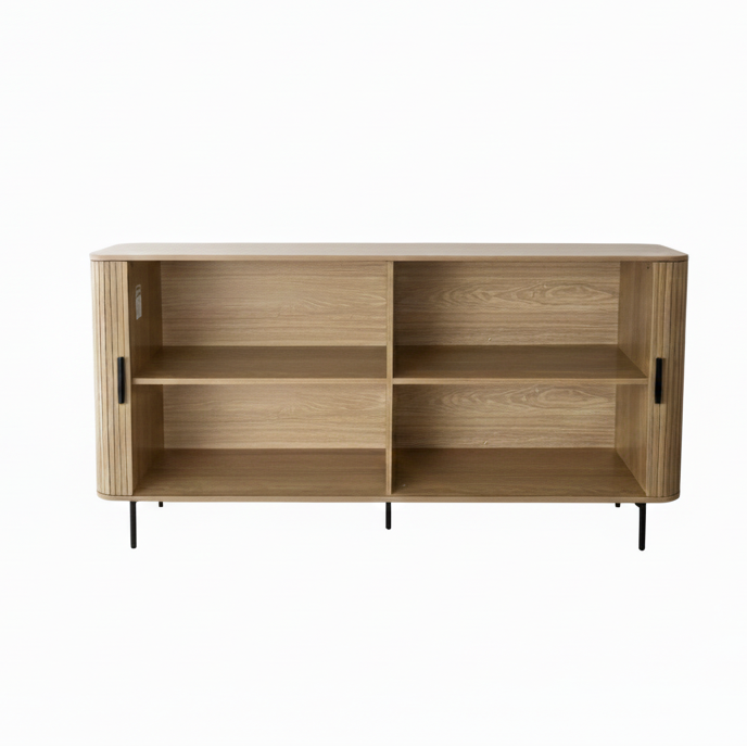 Florence Buffet Sideboard – Natural Oak, 2 Door