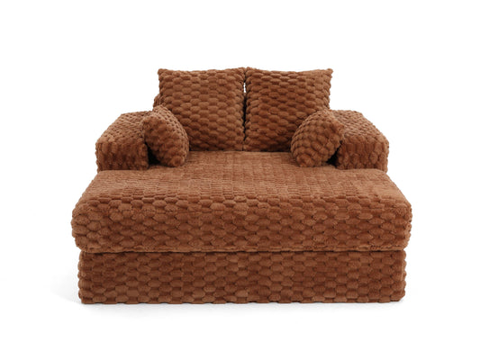 CozyCloud Lounge Chair – Ultra-Soft Fabric, Premium Foam