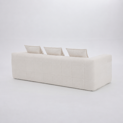 Monda 3 Seater Compressed Sofa – Beige