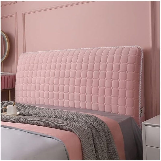 Velvet Headboard Cover – Thickened, Stretch Fit, Washable 160cm