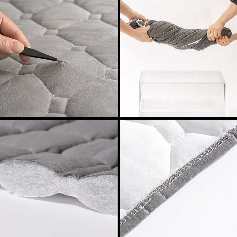 Velvet Headboard Cover – Thickened, Stretch Fit, Washable 160cm