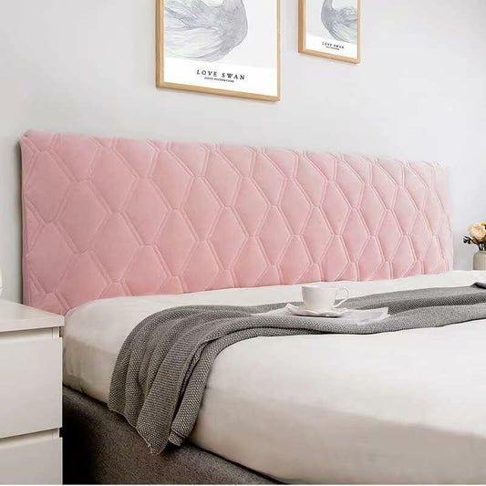 Headboard Cover – Stretch Dustproof Protector, Pink, 160cm