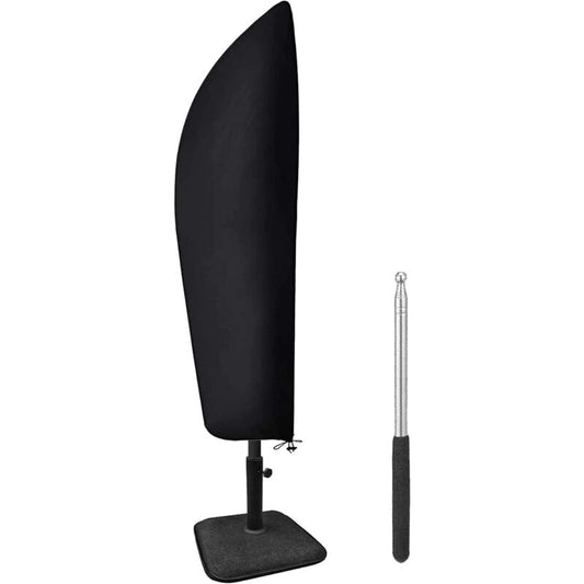 Waterproof Garden Parasol Cover – UV Resistant, Windproof, 265x70x50x40 cm