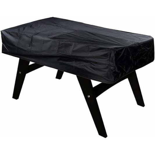 Foosball Table Cover – Waterproof, UV Resistant Oxford Cloth, Black, 163x115x48 cm