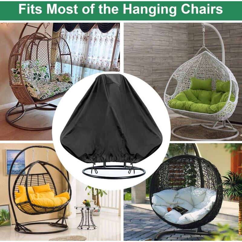 Hanging Chair Cover – Waterproof, Windproof, UV Protection, Heavy Duty Oxford Fabric