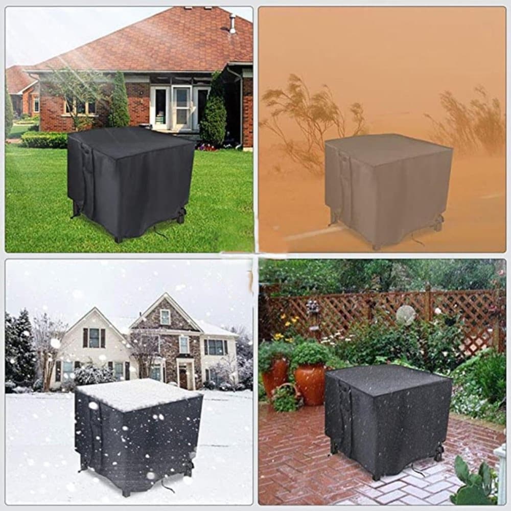 Waterproof 420D Oxford Furniture Cover – UV and Dust Protection, 82 x 82 x 61 cm