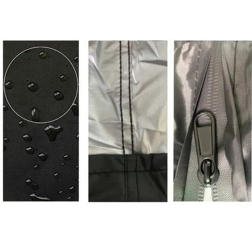 Protective Swing Cover – All-Weather Shield, Black 190x115cm