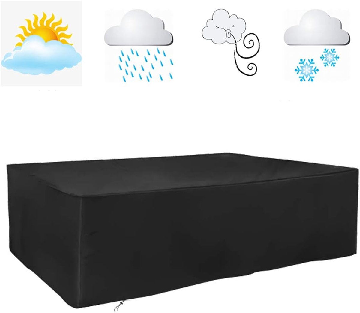 Garden Furniture Cover – Waterproof Oxford Fabric, 240 x 140 x 90 cm