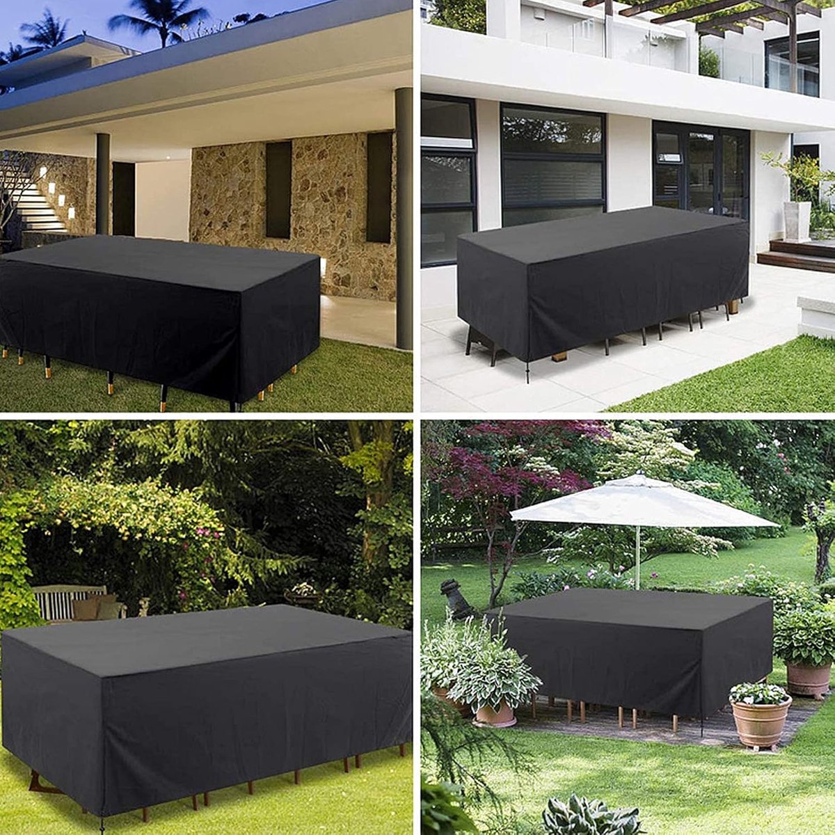 Garden Furniture Cover – Waterproof Oxford Fabric, 240 x 140 x 90 cm