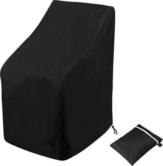 Garden Chair Cover – Waterproof, Durable 210D Oxford, Black, 89x89x120cm