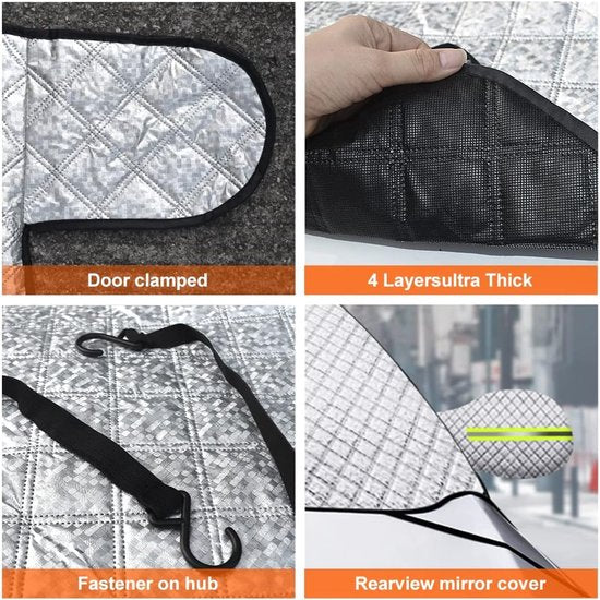 Car Sunshade – Anti-Ice, UV Protection, Dustproof, Snowproof – Universal Fit