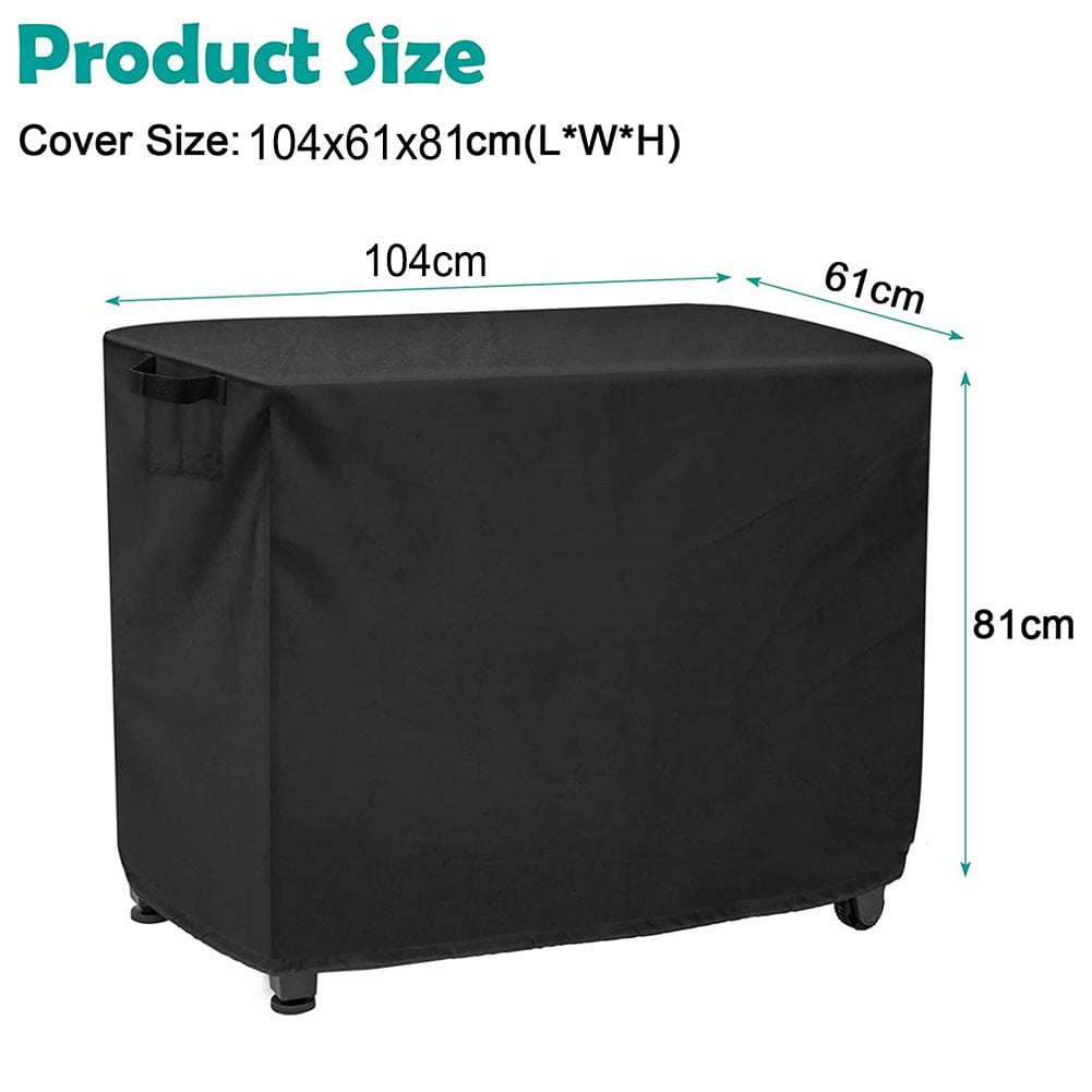 Waterproof Outdoor Dining Cart Cover – Tear-Resistant Oxford Cloth, 104x61x81 cm