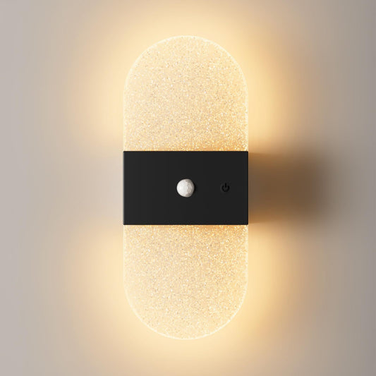 Rechargeable Motion Sensor Night Light, Wall Mounted LED Lamp with Magnetic Base, 3 Color Temperatures, 12 Hour Always-On Mode, 60 Day Sensing Mode
