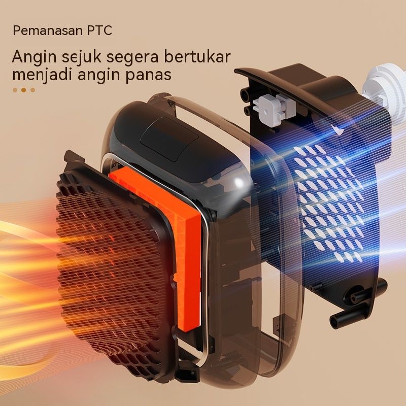 3-Second Heat Wall-Mounted Heater! Safe, Silent, Winter's "Little Sun"(GREEN)