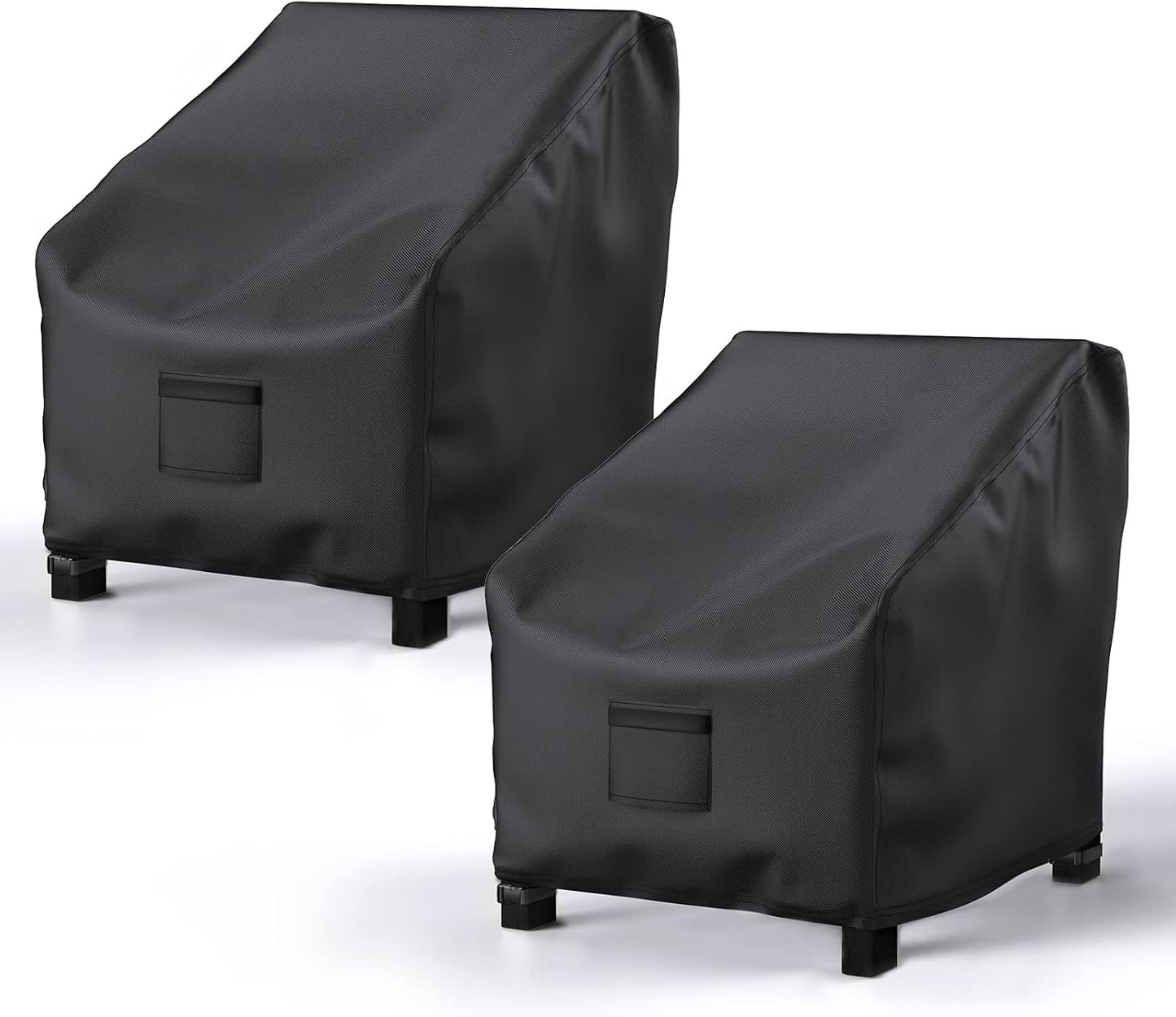 Garden Furniture Covers – Waterproof Heavy Duty Oxford Fabric, Large 2-Pack for Lounge Chairs