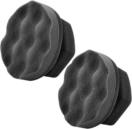 2 Piece Tire Polish Applicator Pads Reusable