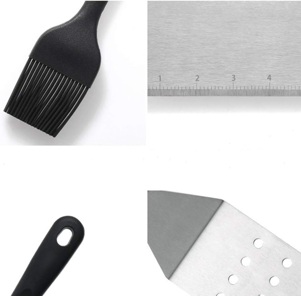 14 Piece Stainless Steel Barbecue Tool Set with Carrying Bag