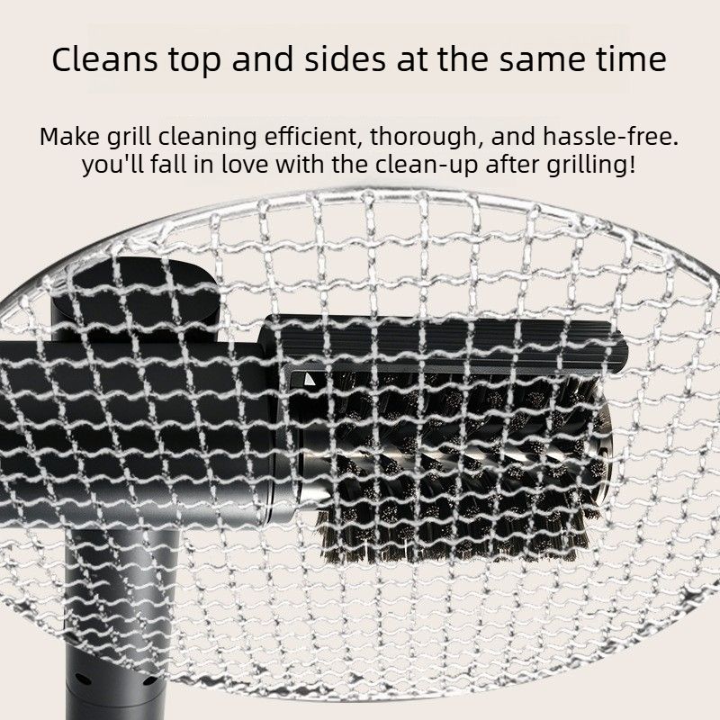 Rechargeable Electric BBQ Grill Brush Automatic Rotating Barbecue Cleaner Brush Kit