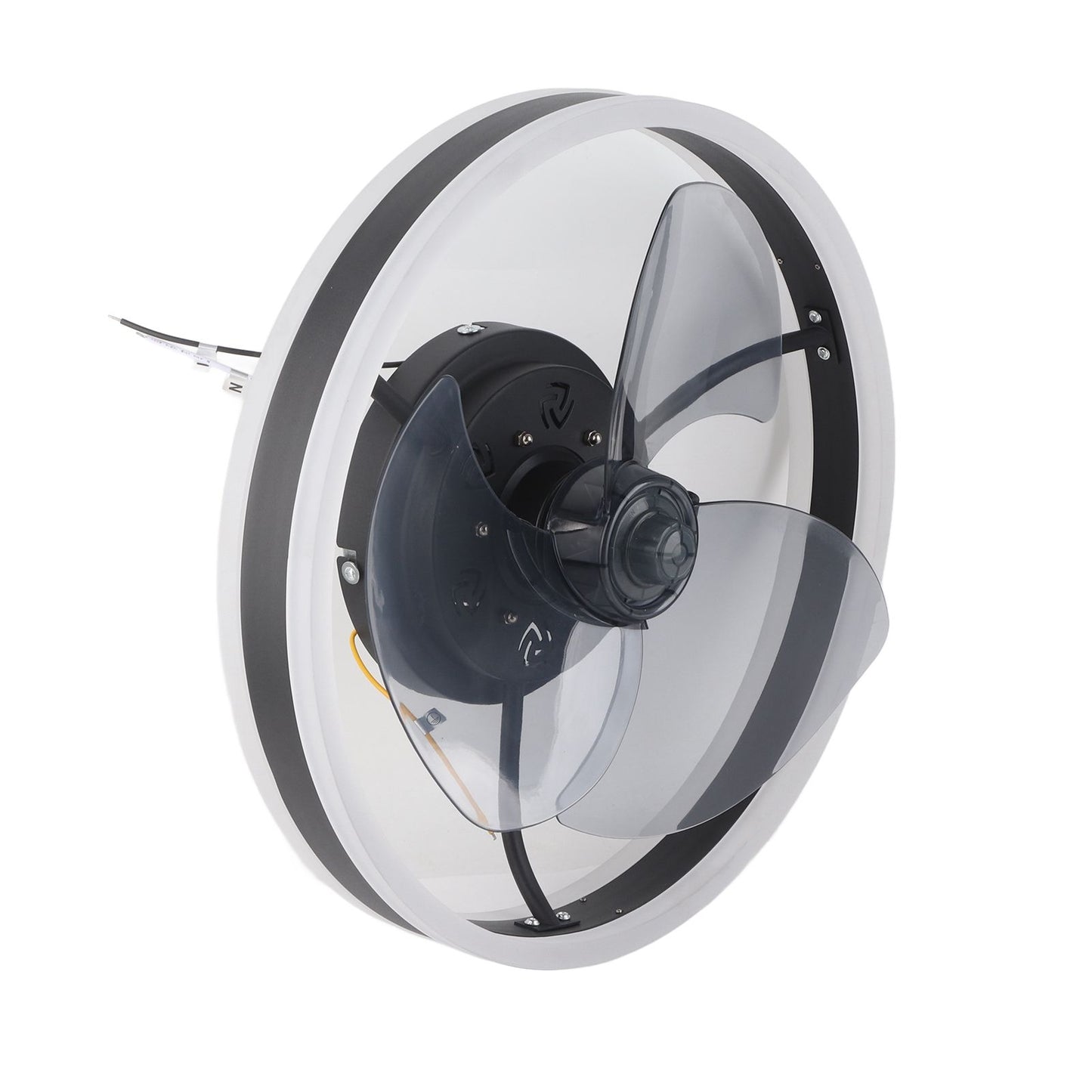 Ceiling Fan Light 6 Speed Remote Control 3 Color LED Ceiling Fan Lamp for Living Room 110V