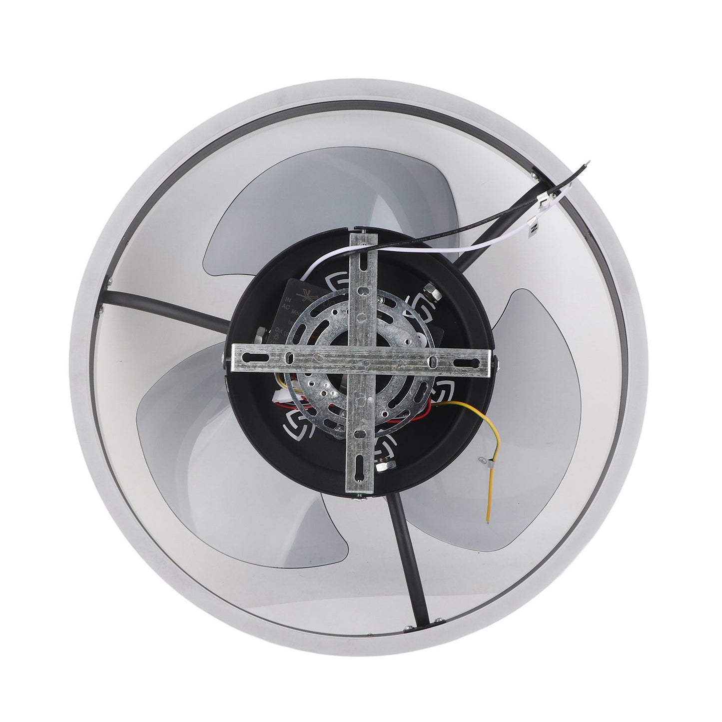 Ceiling Fan Light 6 Speed Remote Control 3 Color LED Ceiling Fan Lamp for Living Room 110V