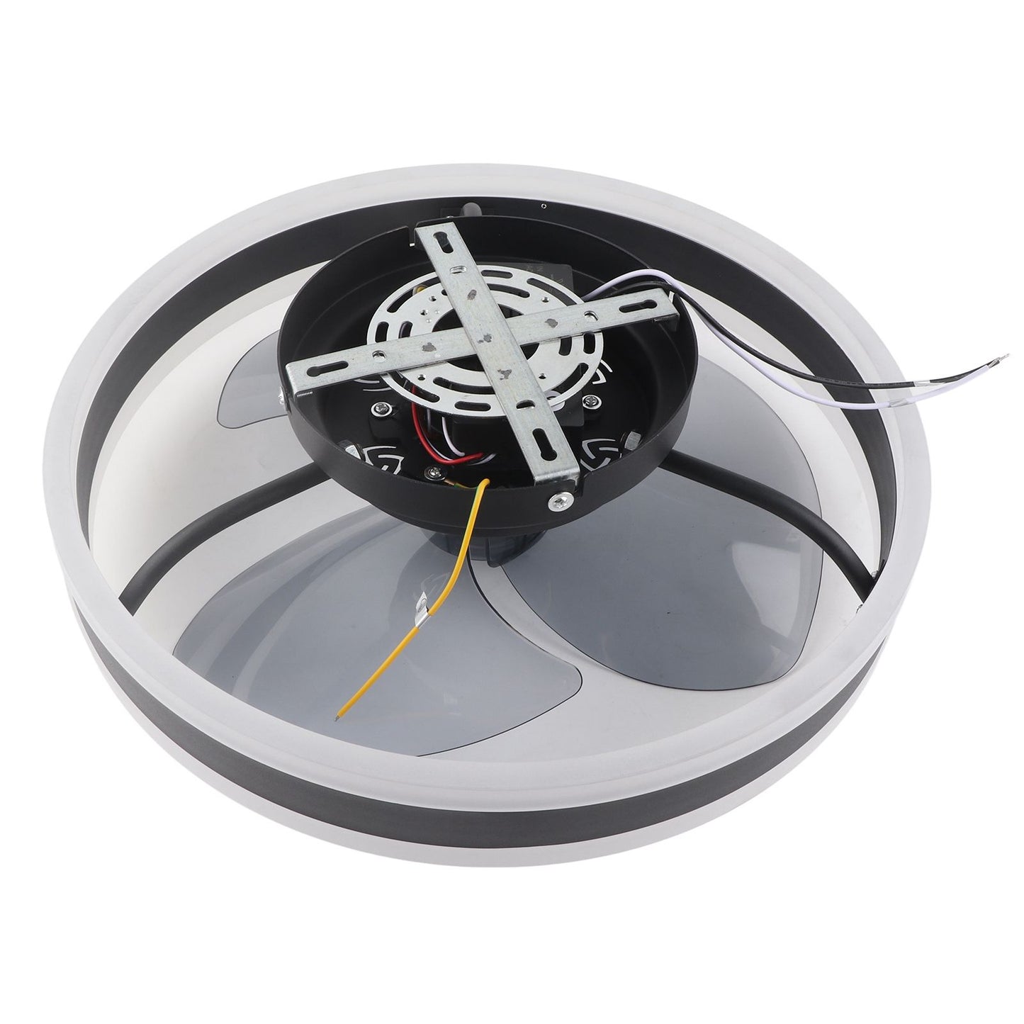 Ceiling Fan Light 6 Speed Remote Control 3 Color LED Ceiling Fan Lamp for Living Room 110V