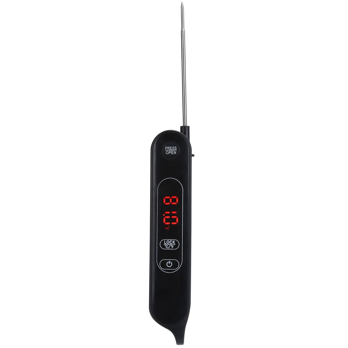 LED Meat Thermometer Foldable Food Thermometer Instant Read for Kitchen Cooking Grilling BBQ