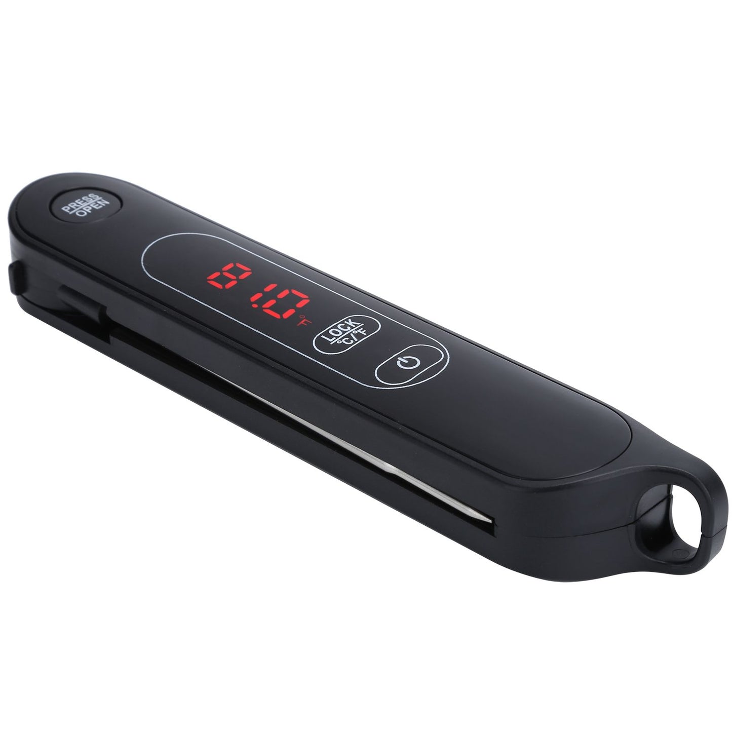 LED Meat Thermometer Foldable Food Thermometer Instant Read for Kitchen Cooking Grilling BBQ