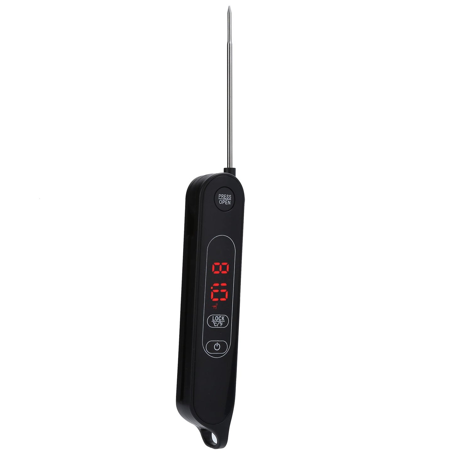LED Meat Thermometer Foldable Food Thermometer Instant Read for Kitchen Cooking Grilling BBQ