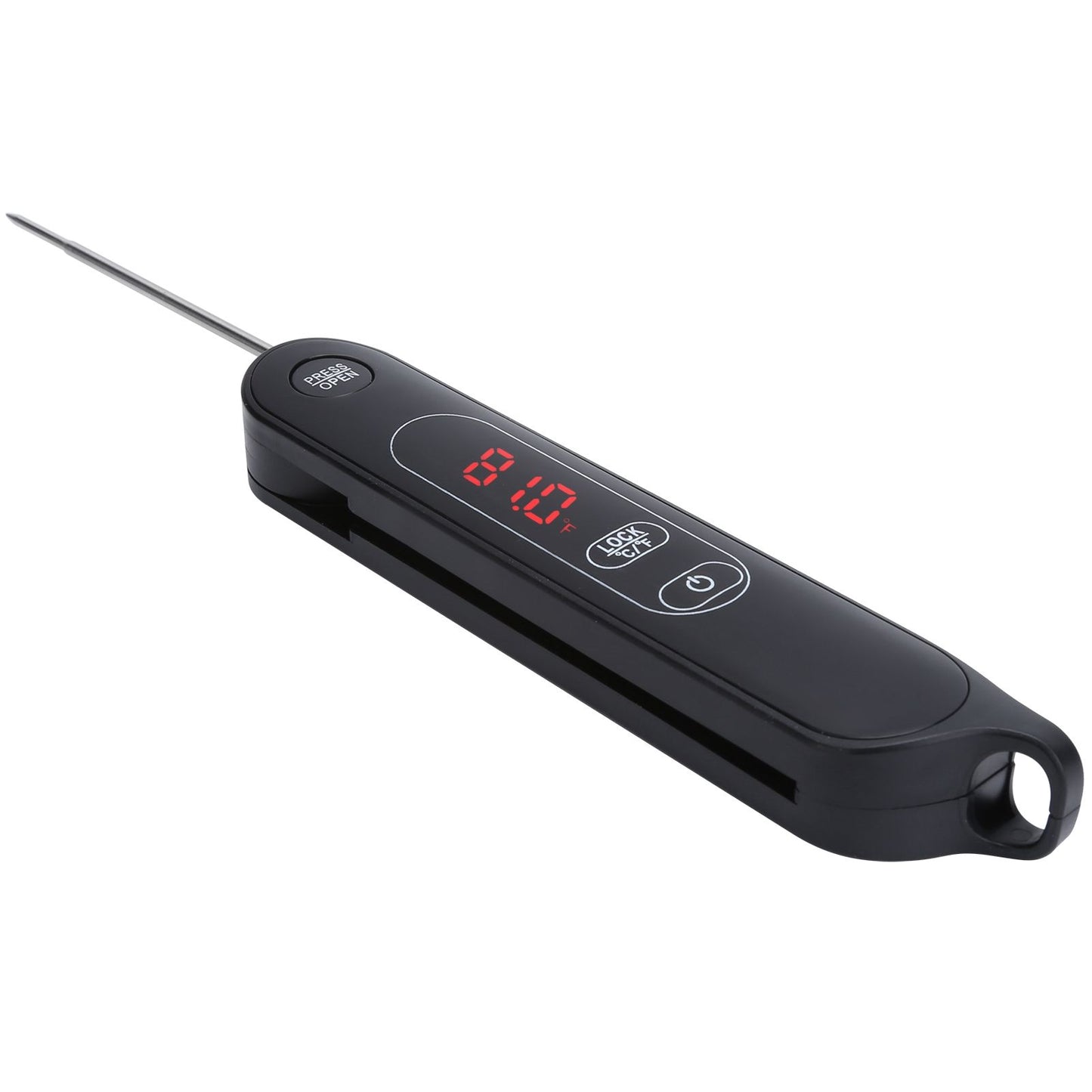 LED Meat Thermometer Foldable Food Thermometer Instant Read for Kitchen Cooking Grilling BBQ