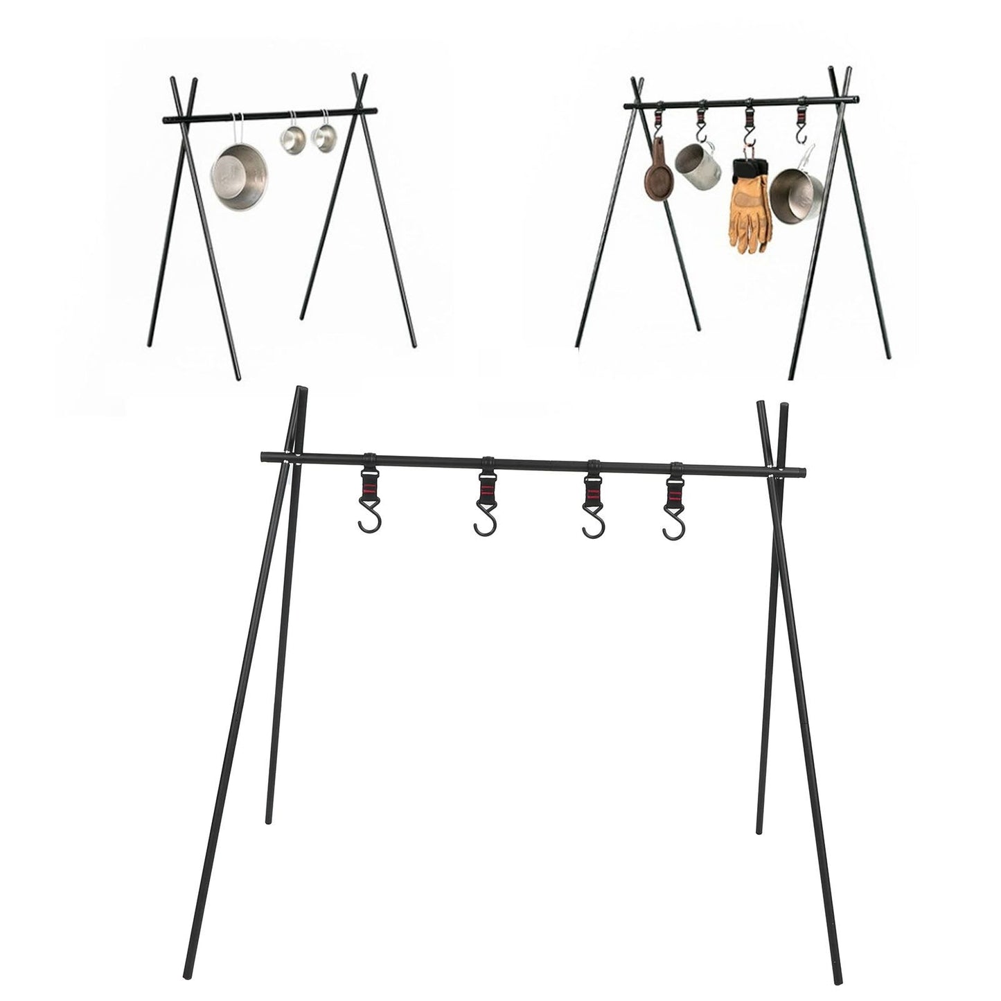 Campfire Cooking Stand Tripod BBQ Grill for Outdoor Picnic Cookware Party Supplies
