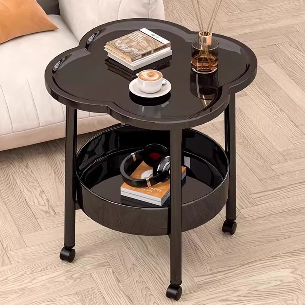 Tall Nightstand With Wheels Mini Table Easy Small Apartment Bedside Table Small Table End Table Bedside Table
