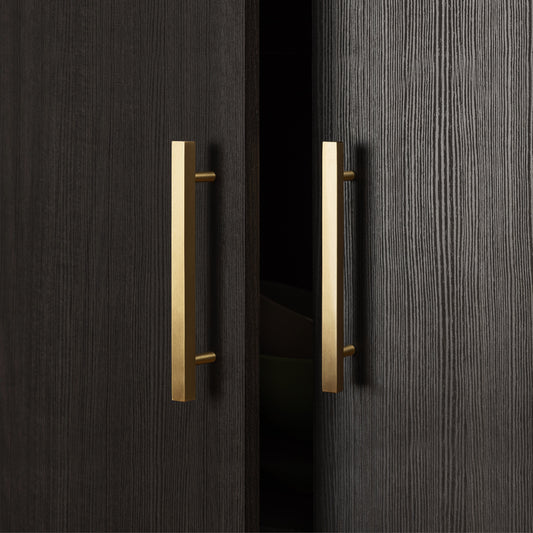 STOCKHOLM STORAGE CUPBOARD CLASSIC - NORDIC ASH - SQUARE AND OVAL OPTIONS