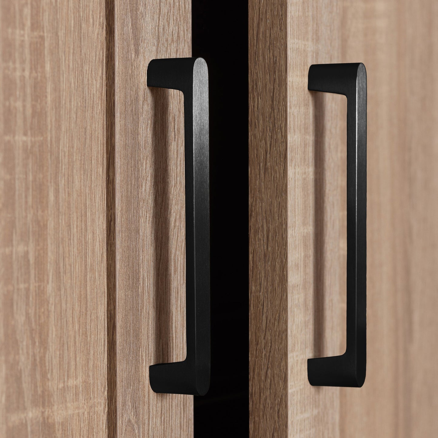 STOCKHOLM STORAGE CUPBOARD HAMPTONS - NATURAL OAK