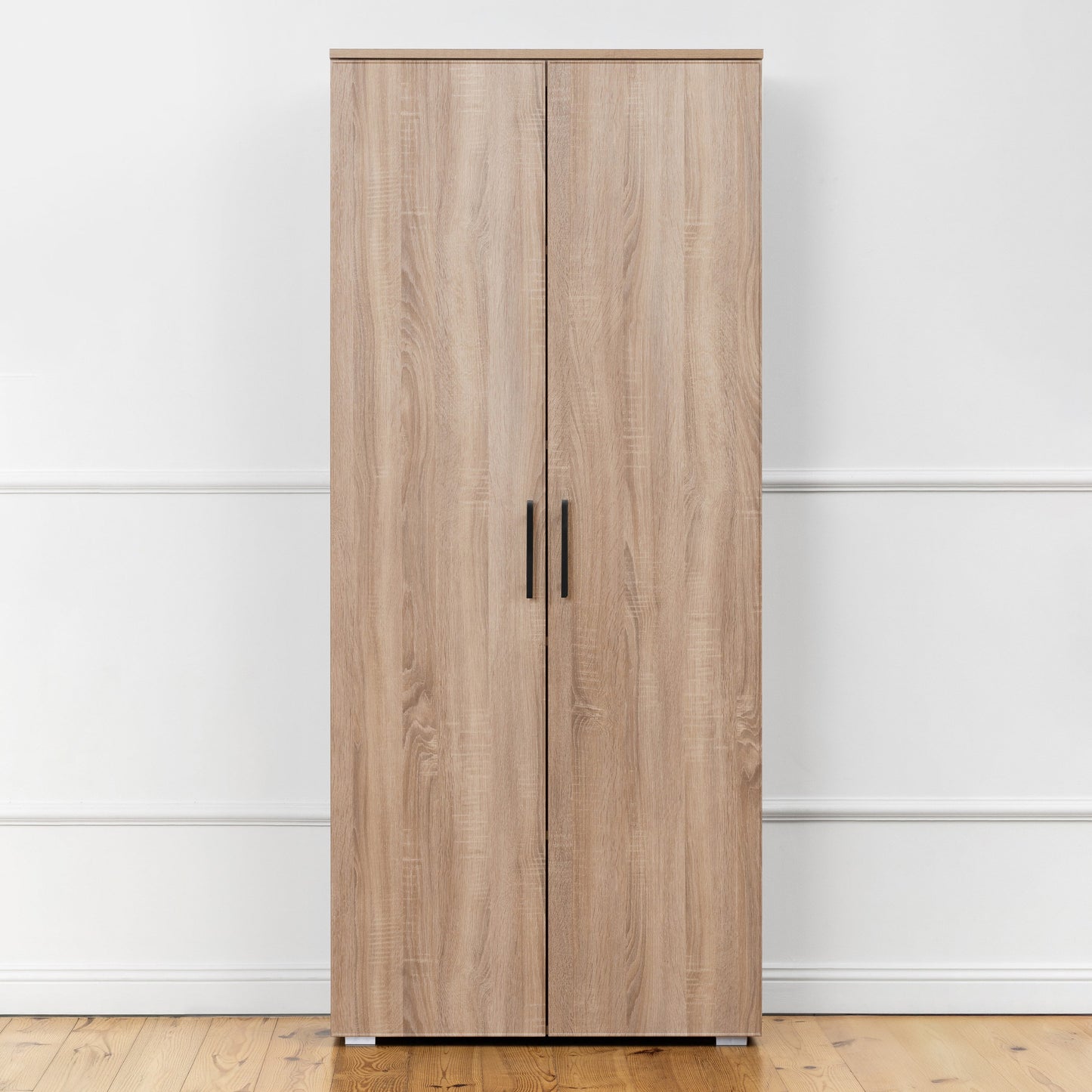 STOCKHOLM STORAGE CUPBOARD SLIM & HAMPTONS - NATURAL OAK