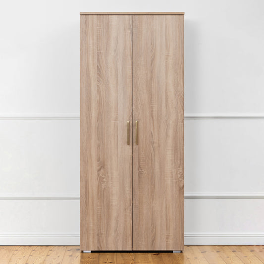 STOCKHOLM STORAGE CUPBOARD SLIM & HAMPTONS - NATURAL OAK