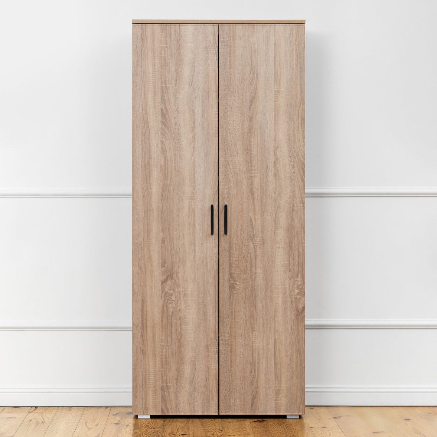 STOCKHOLM STORAGE CUPBOARD SLIM & HAMPTONS - NATURAL OAK