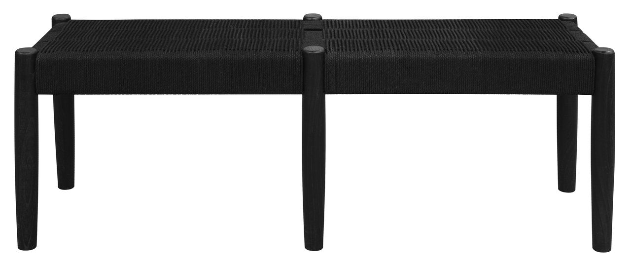 Kelly Loom Oak Bench