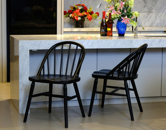 Vera Solid Oak Dining Chair - Set of 2