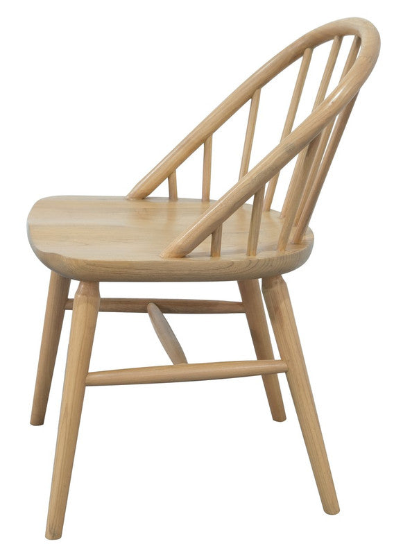 Vera Solid Oak Dining Chair - Set of 2