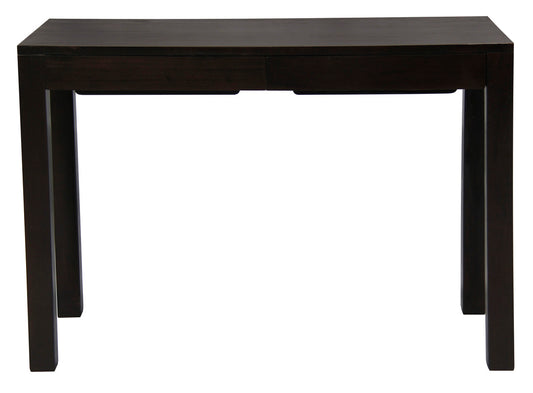 Amsterdam Solid Mahogany Timber 2 Drawer Desk