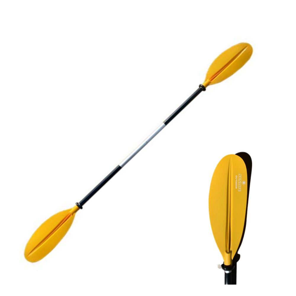 Adjustable Kayak Paddle – Lightweight, 2-Piece Aluminum-Polypropylene Design