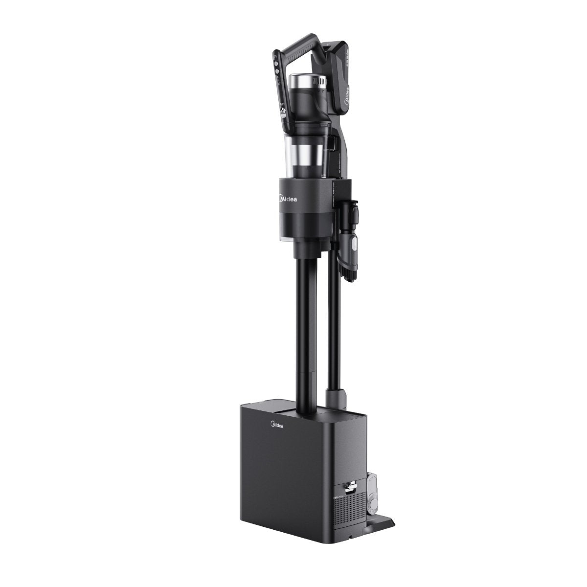 P8 Station Stick Vacuum – Auto-Empty Dust Station, Black