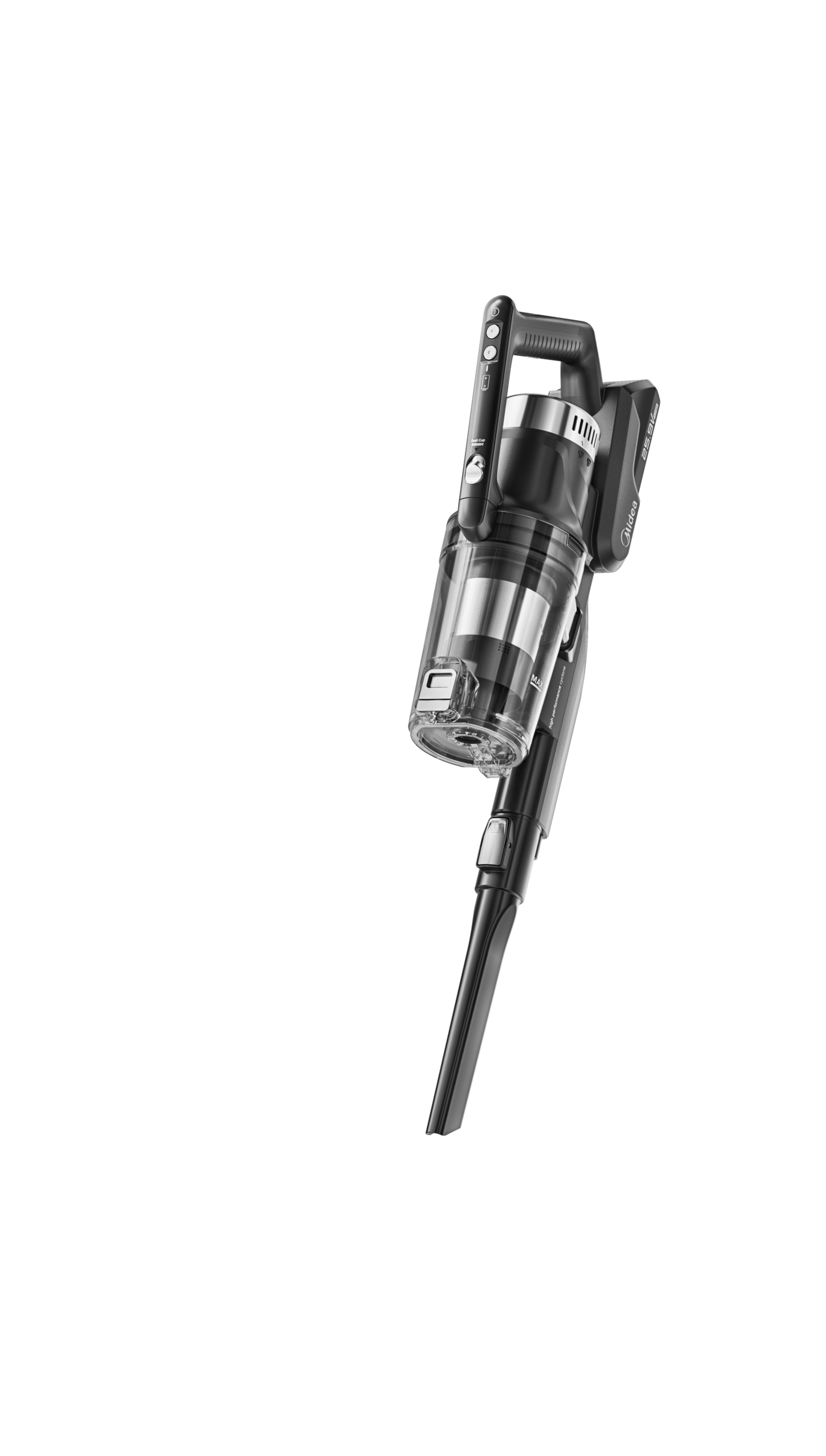 P8 Station Stick Vacuum – Auto-Empty Dust Station, Black