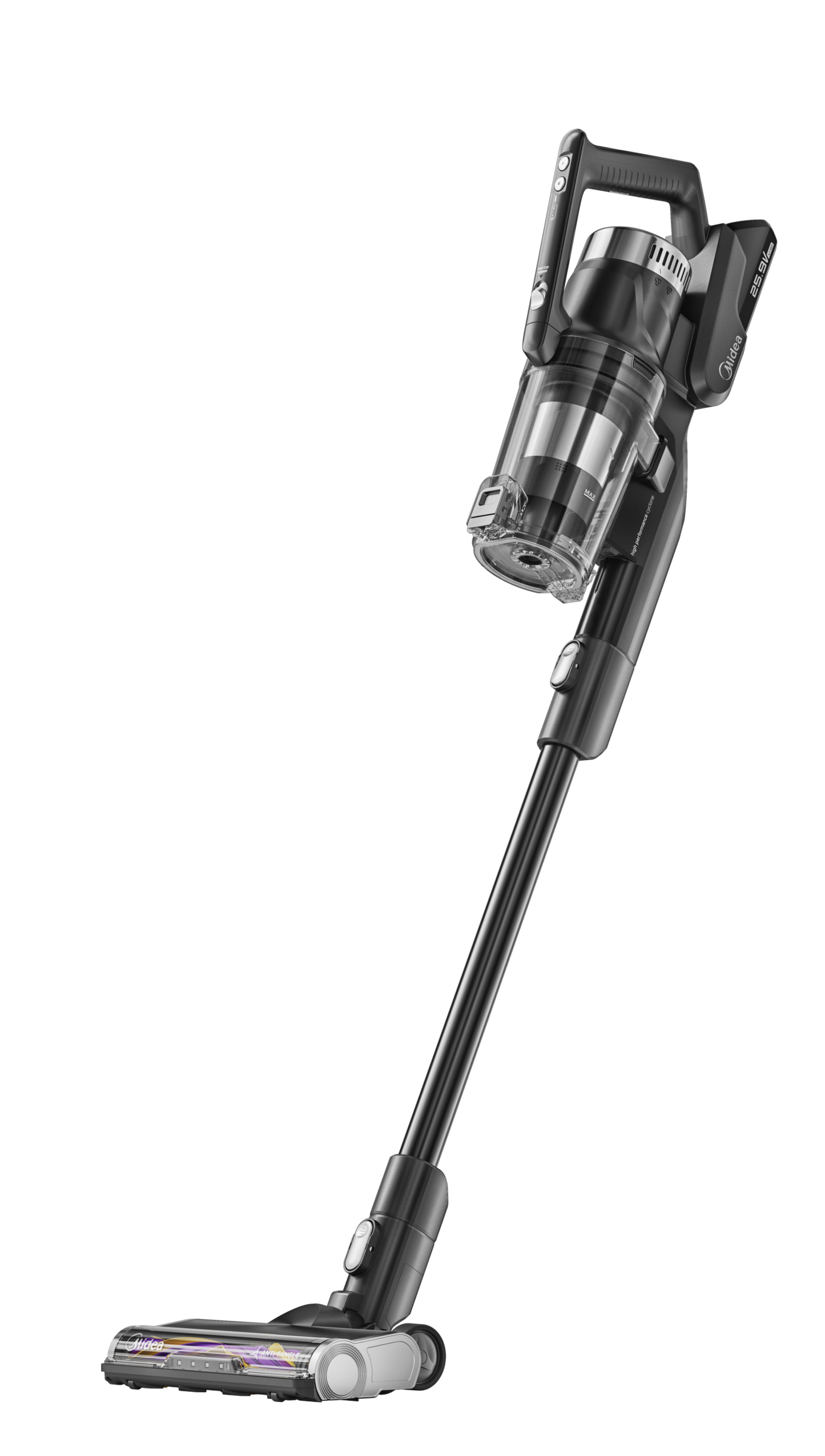 P8 Station Stick Vacuum – Auto-Empty Dust Station, Black