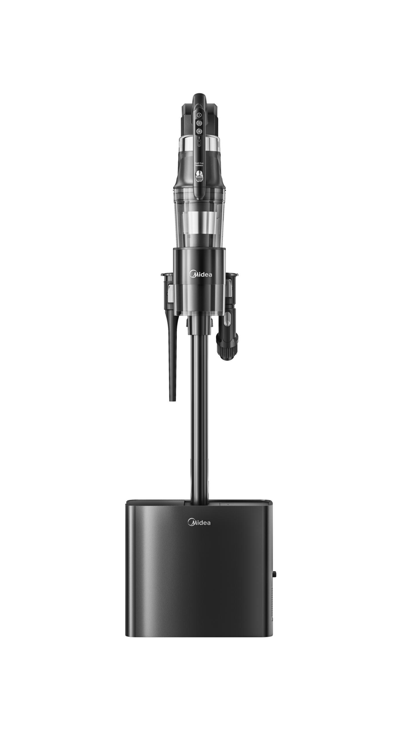 P8 Station Stick Vacuum – Auto-Empty Dust Station, Black
