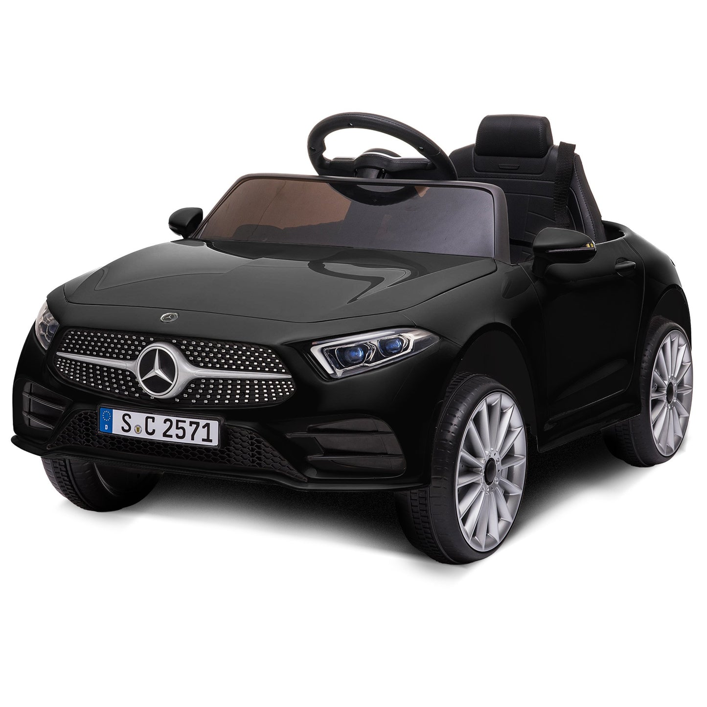 Mercedes Benz CLS 350 Kids Electric Ride-On Car – Remote Control, Black