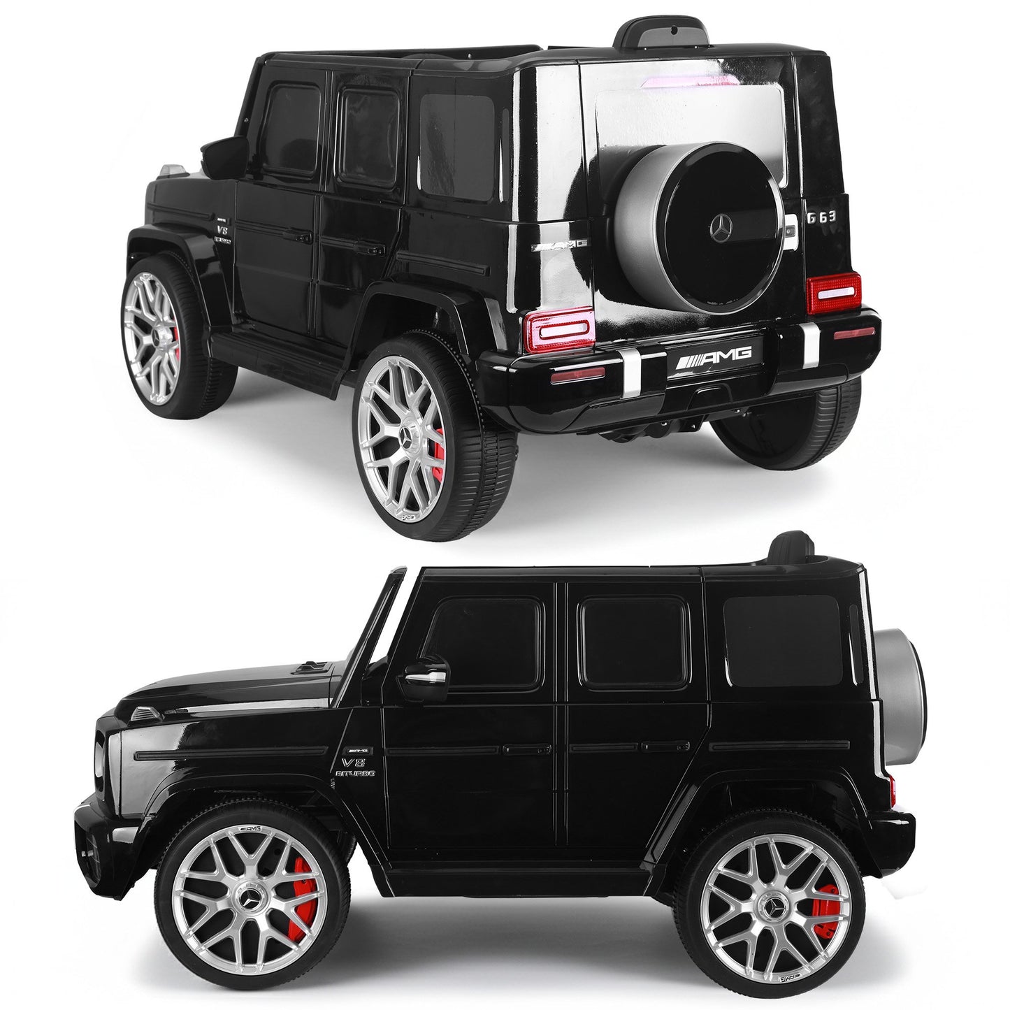 Mercedes Benz AMG G63 Kids Electric Ride-On Car – Remote Control, Dual Motors, LED Lights, Music Player