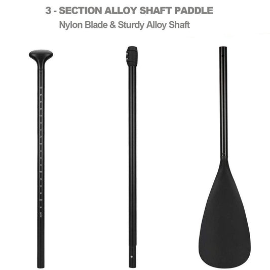 Adjustable Alloy SUP Paddle Stand Up Paddle Board Edge Guard 160-215cm Double