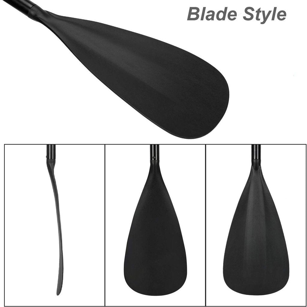 Adjustable Alloy SUP Paddle Stand Up Paddle Board Edge Guard 160-215cm Double