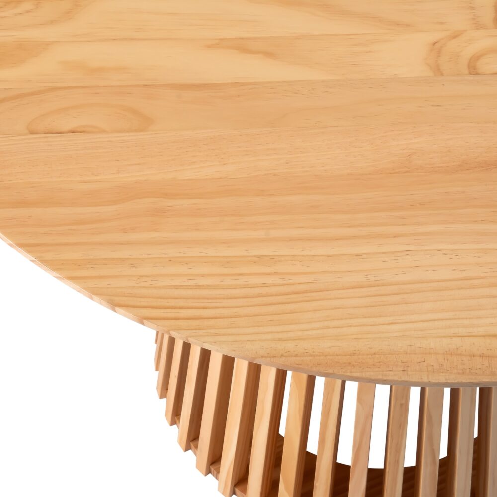 Palmer Slatted Sphere and Sleek Silhouette Coffee and Dining Table Collection